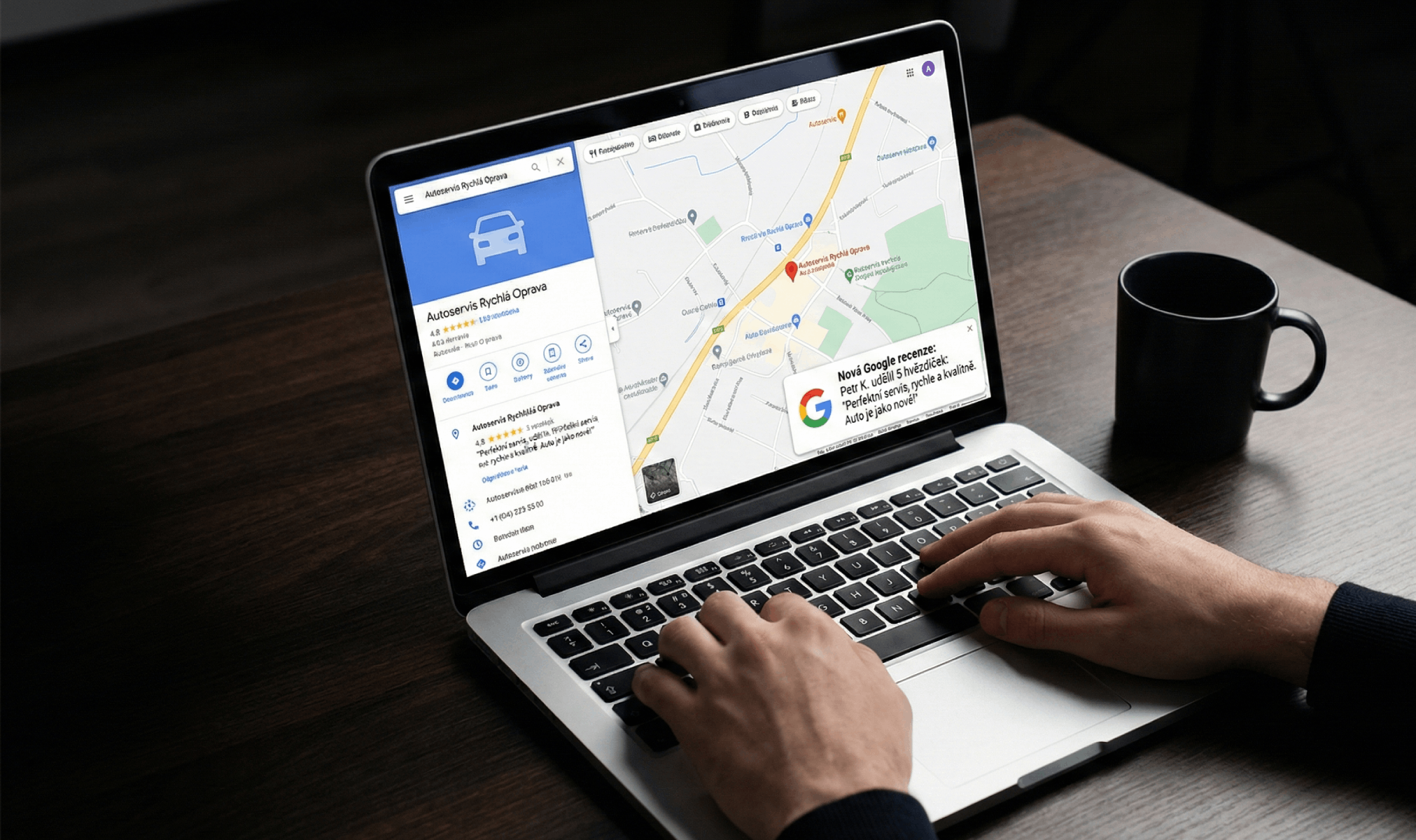 Sběr google recenzí, skrze kontaktování zákazníků
